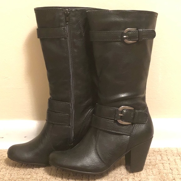 Relativity Shoes - 👢Relativity Black Re-Cami Heeled Boots